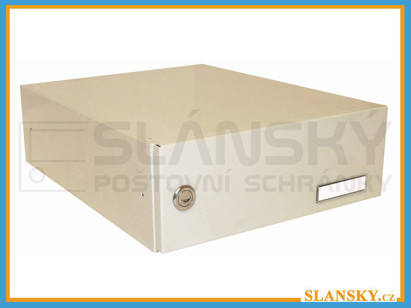 Poštovní schránka B-02 - RAL 9016 bílá