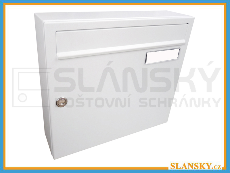 SESTAVA poštovních schránek A-01 RAL 9016 BÍLÁ