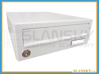 Poštovní schránka B-01 BASIC - RAL 9016 bílá