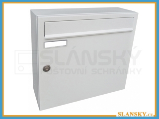 Poštovní schránka A-01 BASIC - RAL 9016 bílá