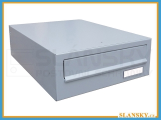 Poštovní schránka B-02 BASIC - RAL 7040 šedá