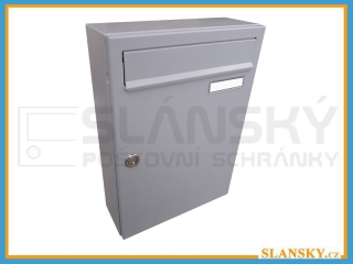 Poštovní schránka C-01 - RAL 7040 šedá