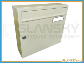 Poštovní schránka A-01 - RAL 1014 béžová