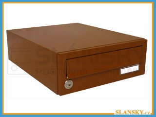 Poštovní schránka B-01 - RAL 8003 hnědá