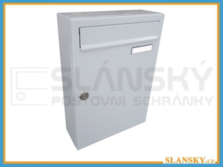 Poštovní schránka C-01 - RAL 7035 světle šedá